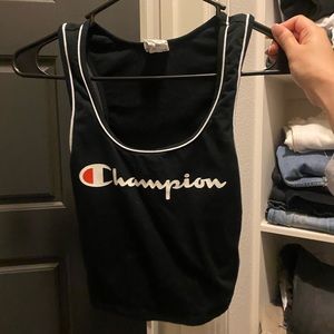 Champion work out cropped tank